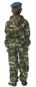 Детский маскарадный костюм Военный Солдат «Десантник» для мальчиков