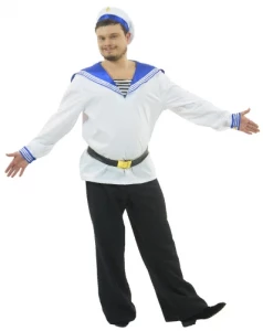 Карнавальный костюм Матрос «Люкс» мужской для взрослых