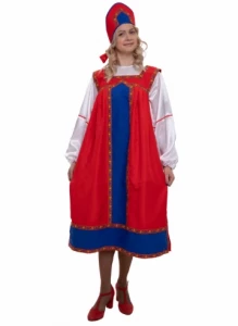 Карнавальный Русский народный костюм «Маруся» женский для взрослых