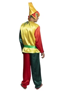Карнавальный костюм «Петрушка» для взрослых