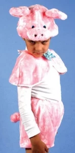 Детский карнавальный костюм «Поросёнок» (подростковый) для мальчиков и девочек