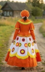 Костюм «Дымковская Игрушка» для взрослых