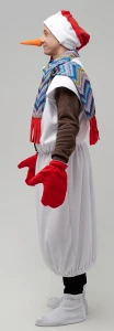 Новогодний костюм «Снеговик» для взрослых