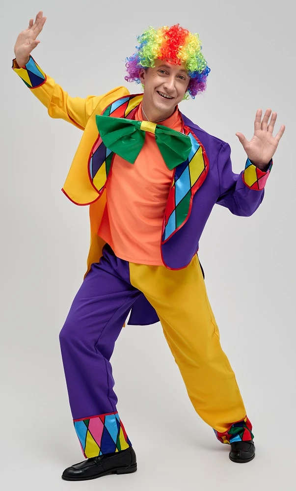 Купить костюм клоуна взрослый в Санкт-Петербурге недорого: интернет-магазин АРЛЕКИН
