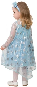 Детский карнавальный костюм Принцесса «Эльза» Холодное Сердце (малютка) для девочек