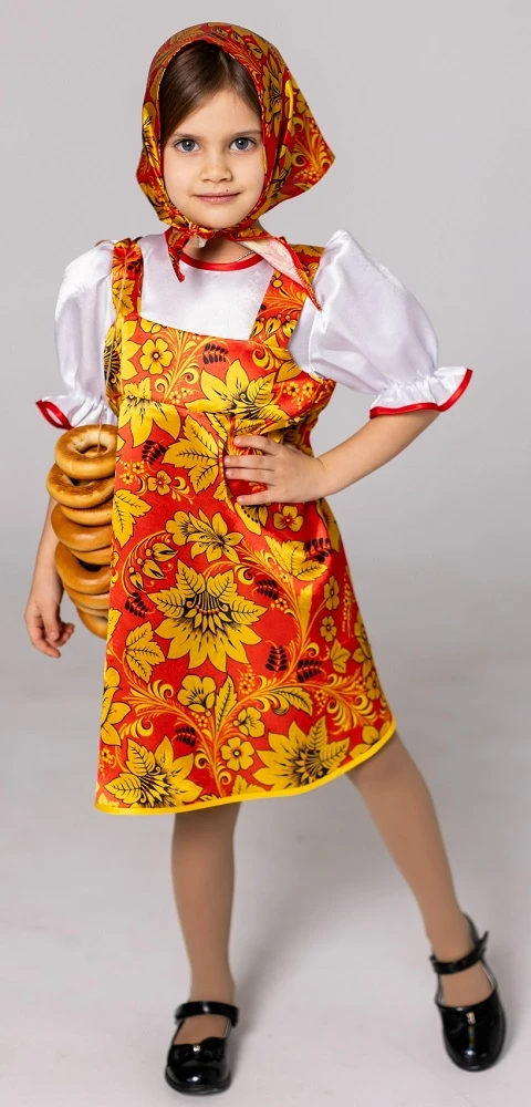 Детский костюм «Матрёшка» для девочек