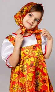 Детский костюм «Матрёшка» для девочек