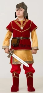 Детский карнавальный костюм «Добрыня» для мальчиков