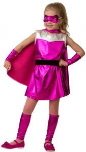 Детский карнавальный костюм «Супер Блестка» (мультсериал Барби: Супер Принцесса) для девочек