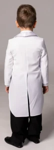 Детский «Фрак» (белый) для мальчиков