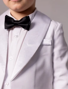 Детский «Фрак» (белый) для мальчиков