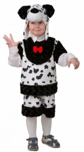 Детский карнавальный костюм Собака Далматин «Баксик» для мальчиков и девочек