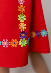 Детский плясовой костюм «Яблочко» для девочек