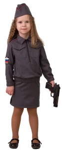 Детский карнавальный костюм «Полицейская» для девочек