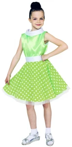 Детское Платье «Стиляга» салатовое для девочек