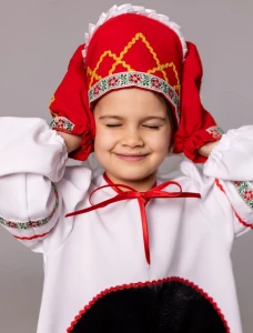 Детский костюм Сказочная Русская Народная «Печка» для девочек (персонаж русских народных сказок)