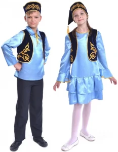 Детский Национальный Татарский костюм «Татарочка» для девочек