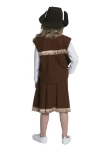 Детский карнавальный костюм «Ковбойка» для девочек