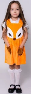 Детский карнавальный костюм «Лисичка-Сестричка» для девочек