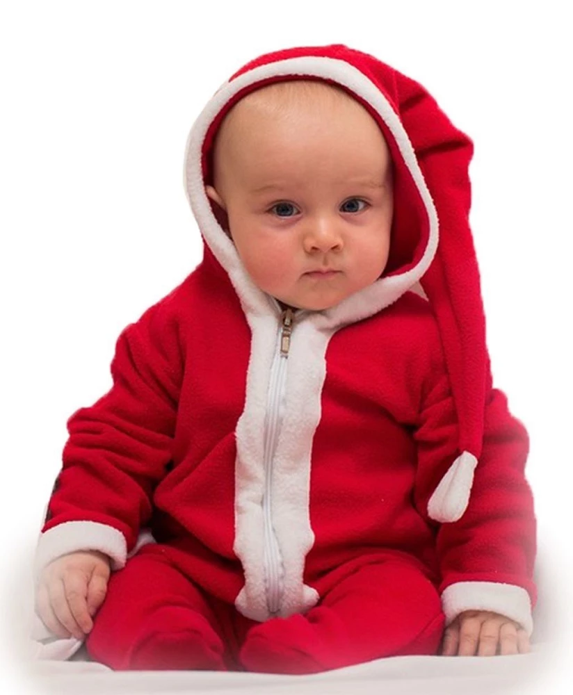 Детский карнавальный костюм Малышка «Санта Клаус» для малышей
