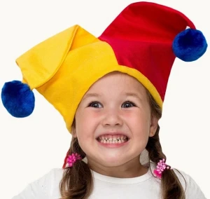 Детский головной убор Шапочка «Арлекино» для мальчиков и девочек