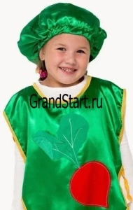 Детский костюм Свекла «Бурячок» для девочек и мальчиков