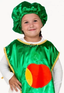 Детский костюм «Яблоко» для девочек и мальчиков