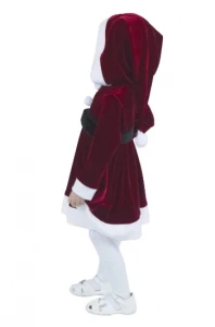 Детский новогодний костюм «Внучка» Санта Клауса для девочек