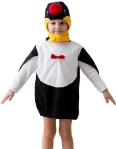 Детский карнавальный костюм «Пингвин» для девочек и мальчиков