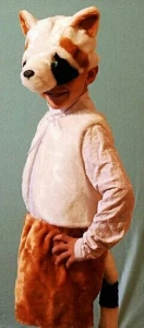 Детский карнавальный костюм «Енот» для мальчиков и девочек