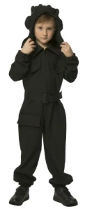 Детский Военный костюм Солдат «Танкист» ВОВ для мальчиков