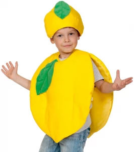 Карнавальный костюм «Лимон» для мальчиков и девочек