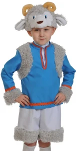 Детский карнавальный костюм Барашек «Бяшка» для мальчиков и девочек