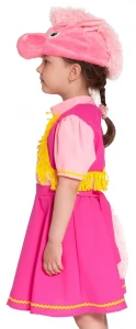 Детский костюм Лошадка «Пони» (розовая) для девочек