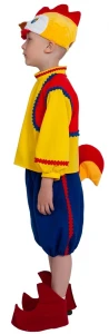 Детский карнавальный костюм Петя «Петушок» для мальчиков и девочек