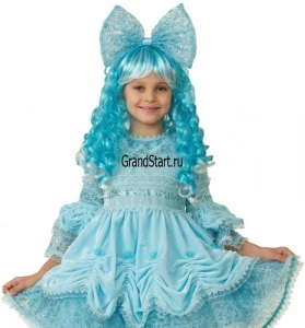 Карнавальный костюм «Мальвина» для девочек