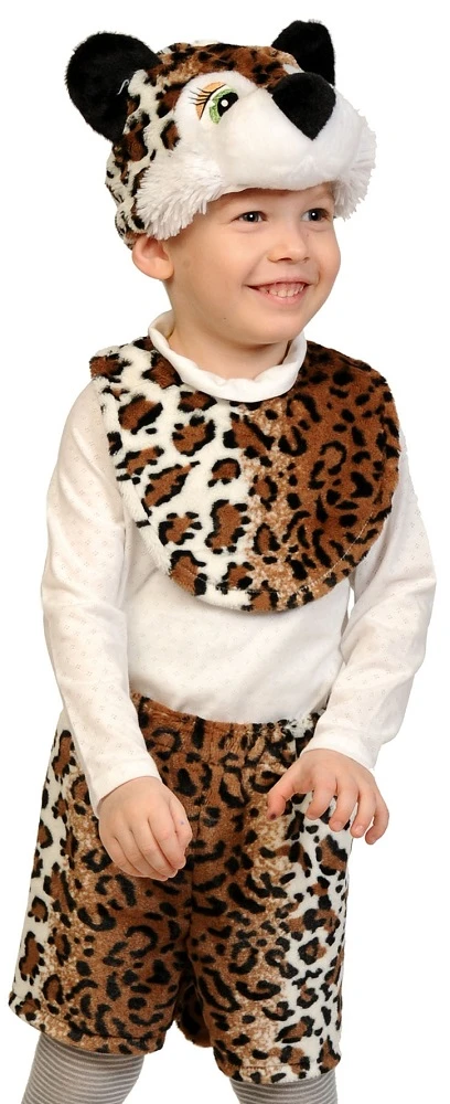 Детский карнавальный костюм «Леопардик» (лайт)