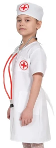 Детский карнавальный костюм «Медсестра» для девочек