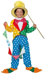 Детский карнавальный костюм Клоун «Фокусник» для мальчиков