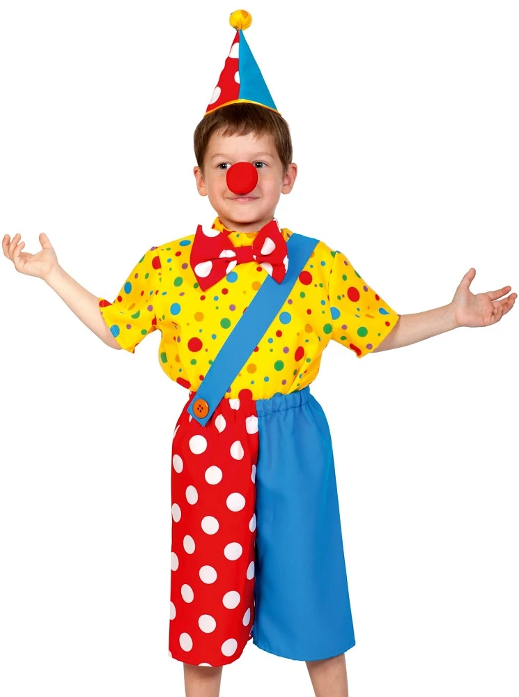 Костюм клоуна для мальчика детский