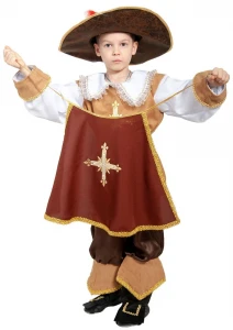 Детский карнавальный костюм Мушкетер «Д'Артаньян» для мальчиков