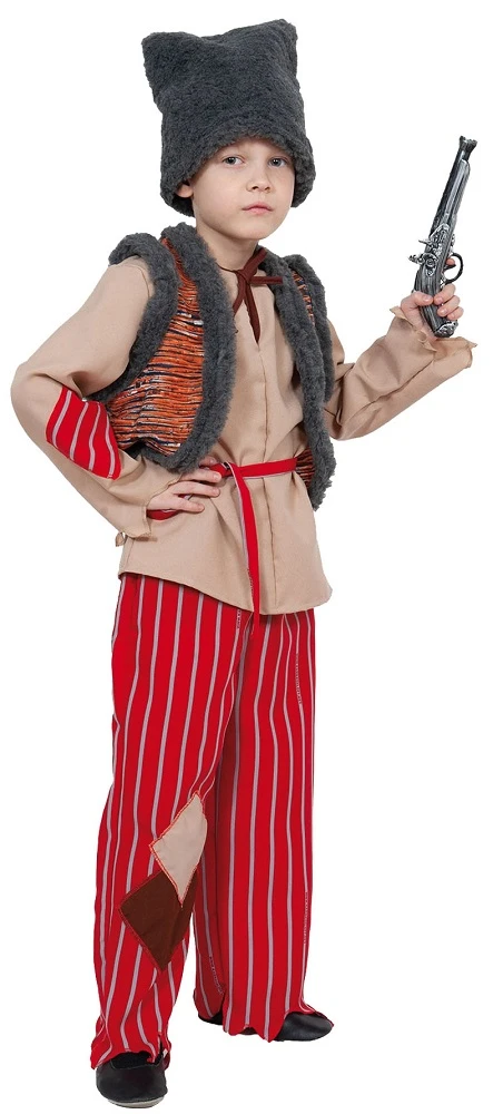 «Разбойница» карнавальный костюм для девочки - Масочка