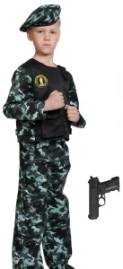 Детский Военный костюм «Спецназ» для мальчиков