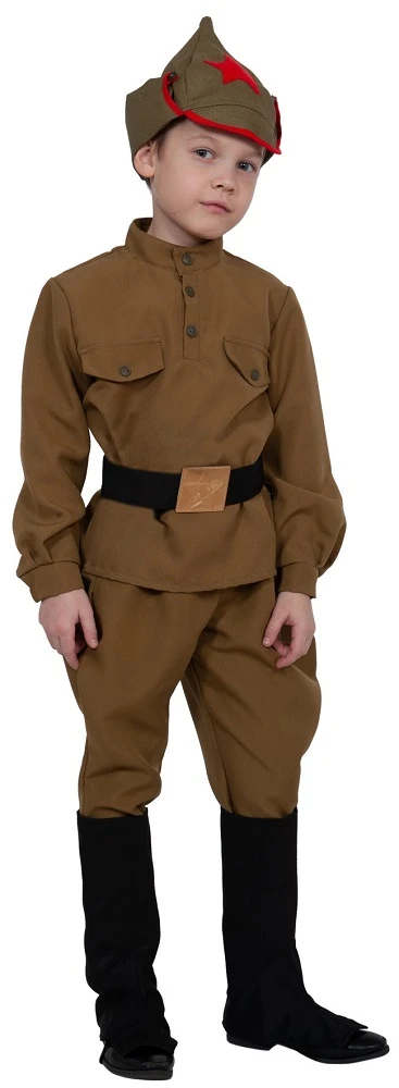 Детский карнавальный костюм Военный «Красноармеец» для мальчиков