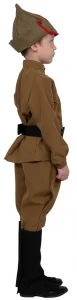 Детский карнавальный костюм Военный «Красноармеец» для мальчиков