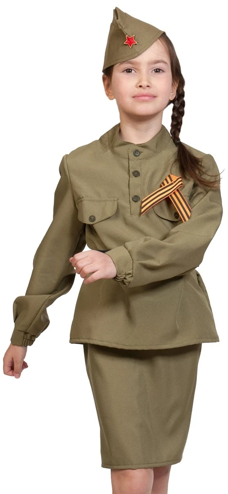 Костюм военная форма для девочки 