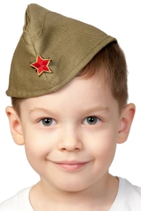 «Пилотка» солдатская для детей