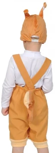 Карнавальный костюм «Бельчонок» для мальчиков и девочек