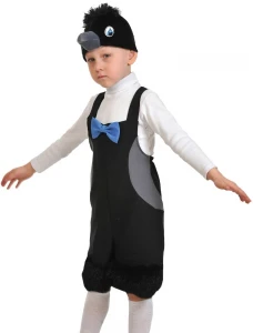 Детский карнавальный костюм «Воронёнок» для мальчика