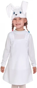 Детский карнавальный костюм «Заинька» для девочек